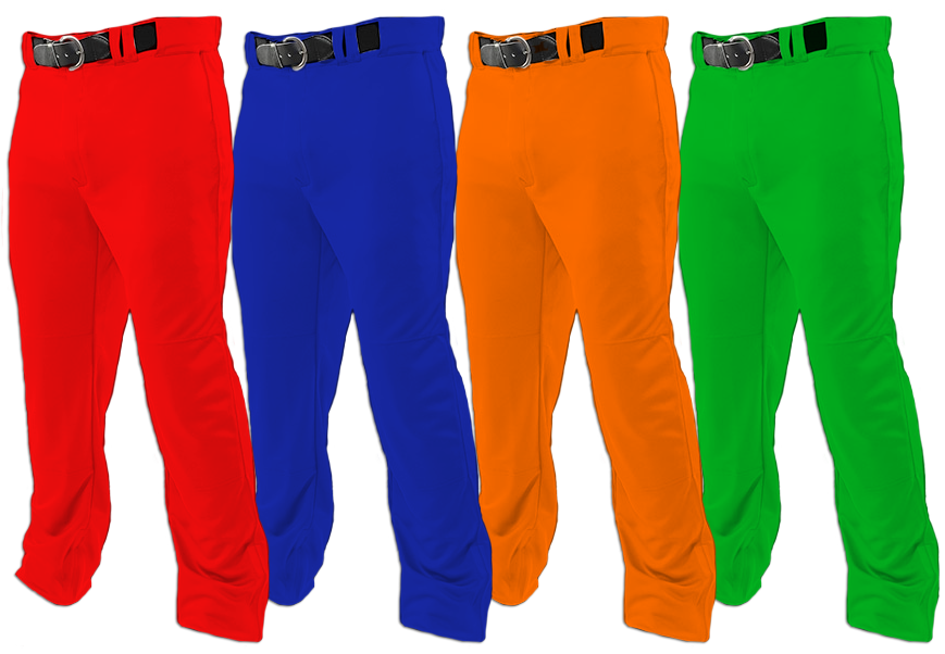 SolidColored Baseball Pant Options Primetime Sports Apparel