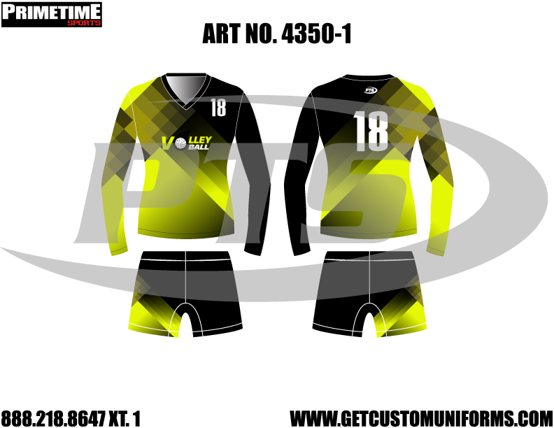 Custom Volleyball Uniforms - Details - Primetime Sports Apparel